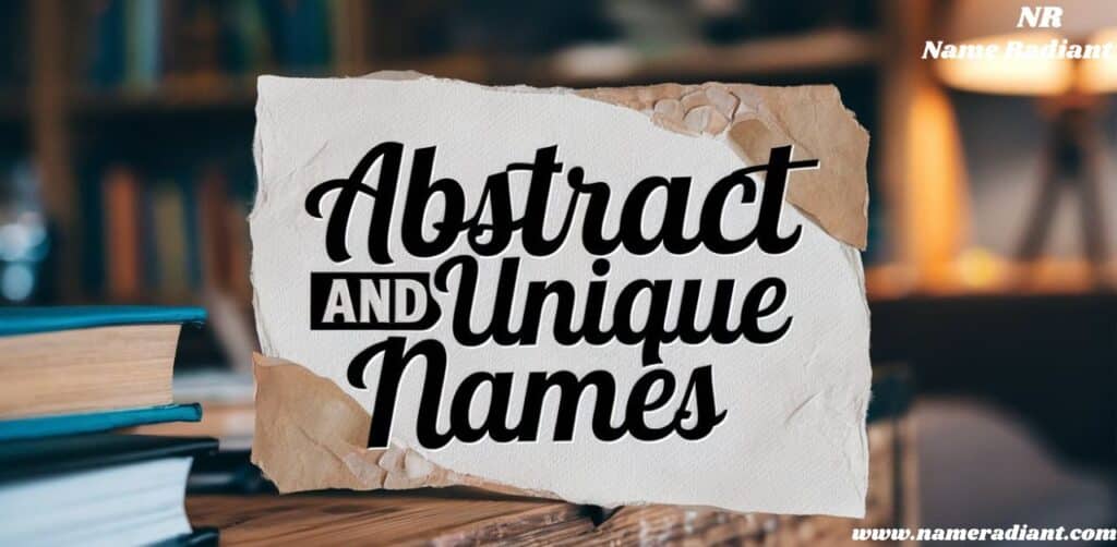 Abstract and Unique Names 