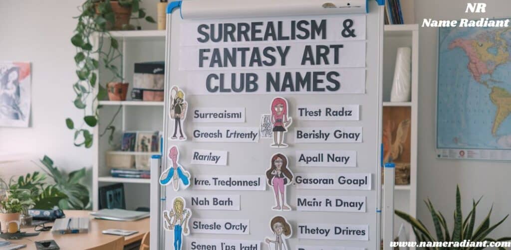 Art Club Names