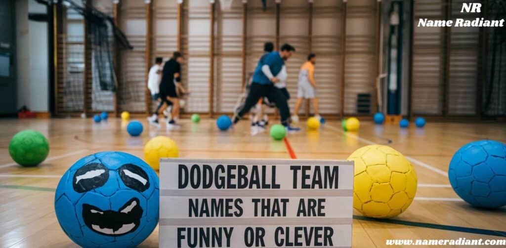 Dodgeball Team Names That Are Funny or Clever