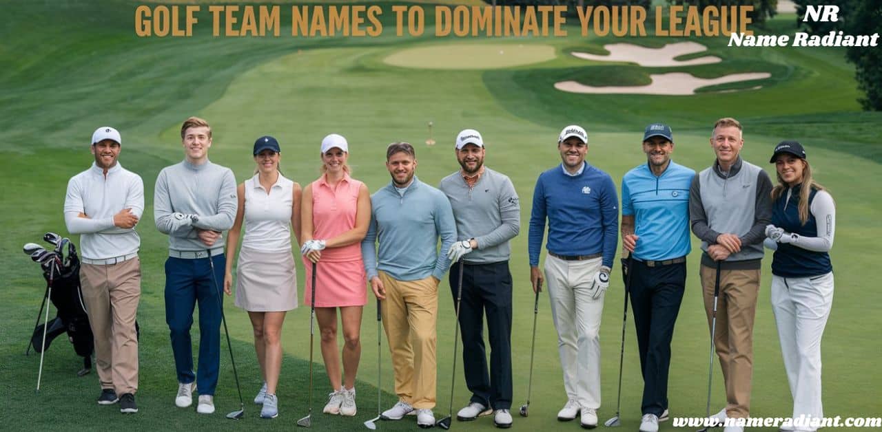 Golf Team Names to Dominate Your League