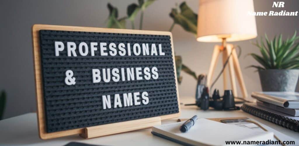 Professional & Business Names