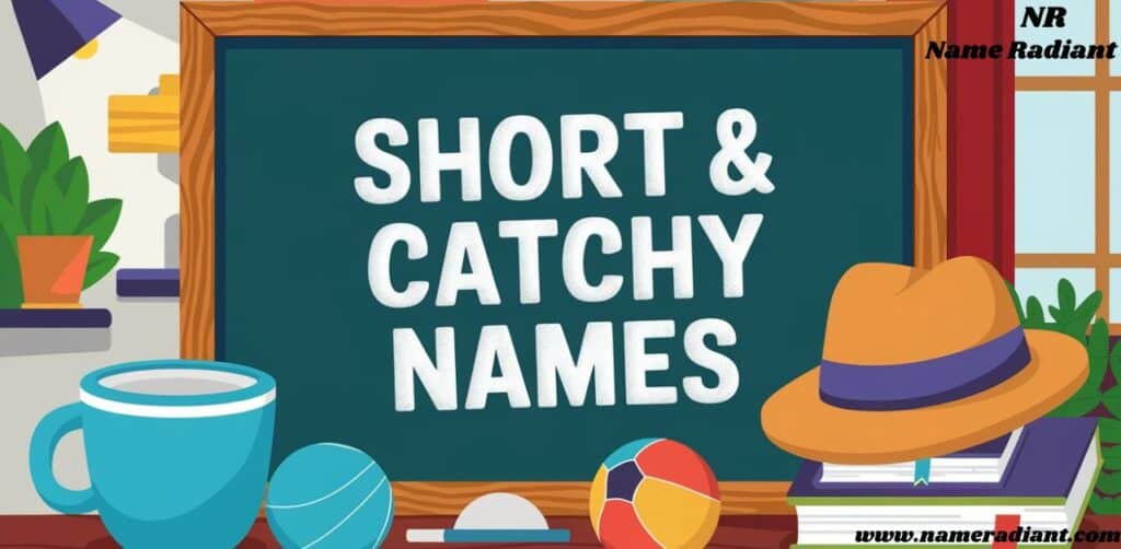 Short & Catchy Names