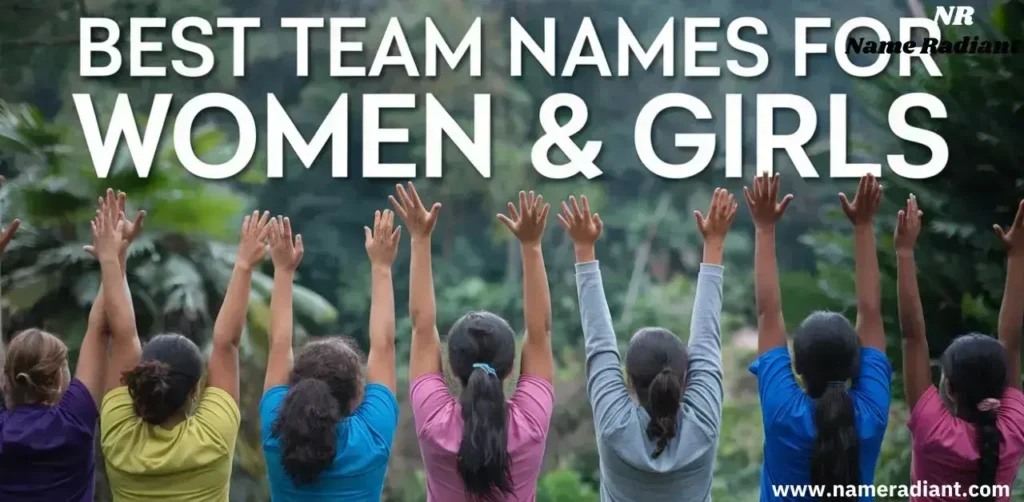 Best Team Names For Women & Girls