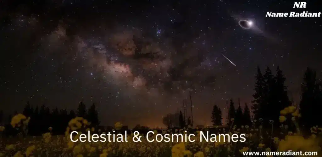  Celestial & Cosmic Names