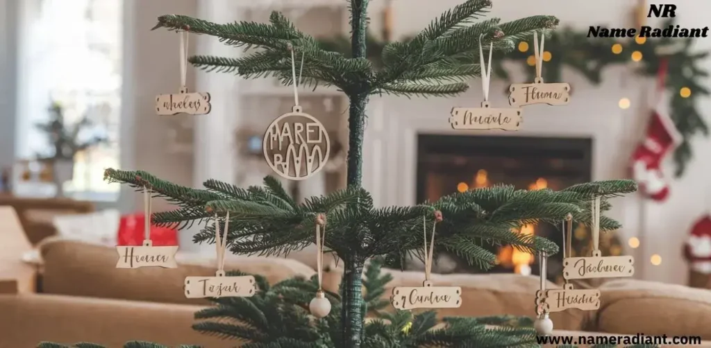 Christmas Tree Inspired Names