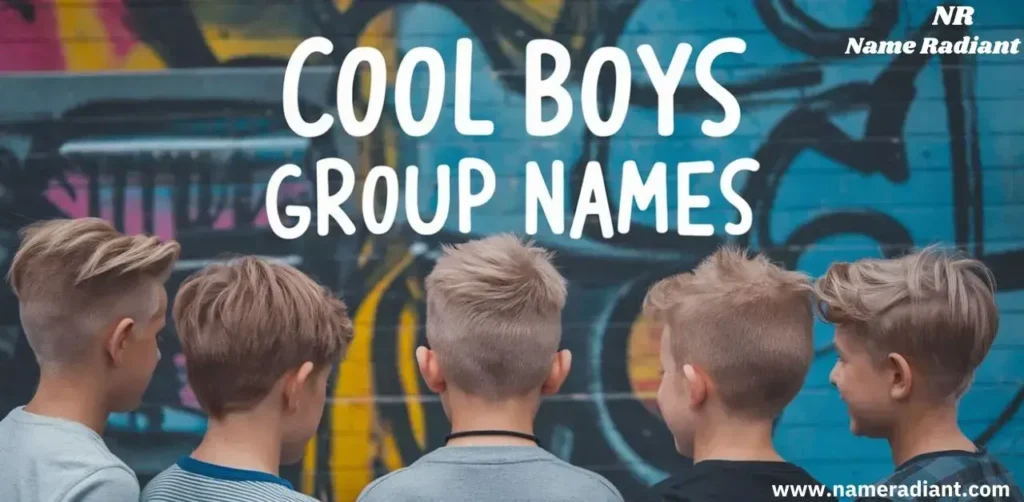 Cool Boys Group Names