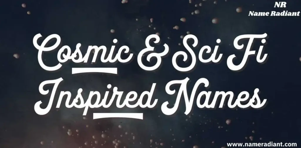 Cosmic & Sci Fi Inspired Names