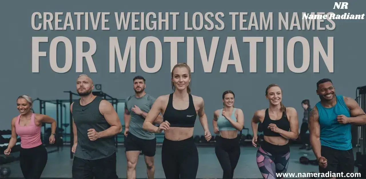 Creative Weight Loss Team Names for Motivation