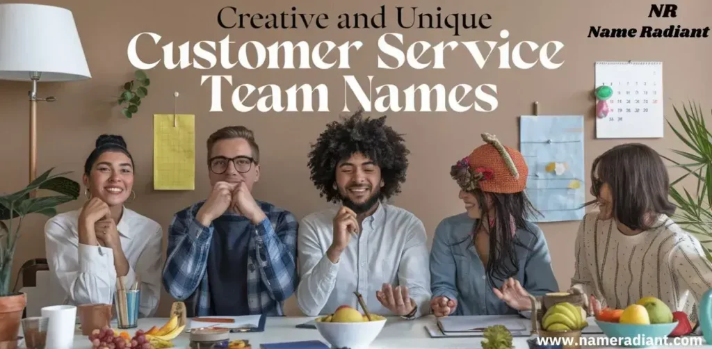 customer service team names