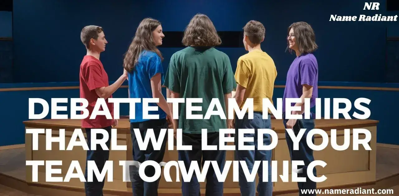 Debate Team Names That Will Lead Your Team to Victory