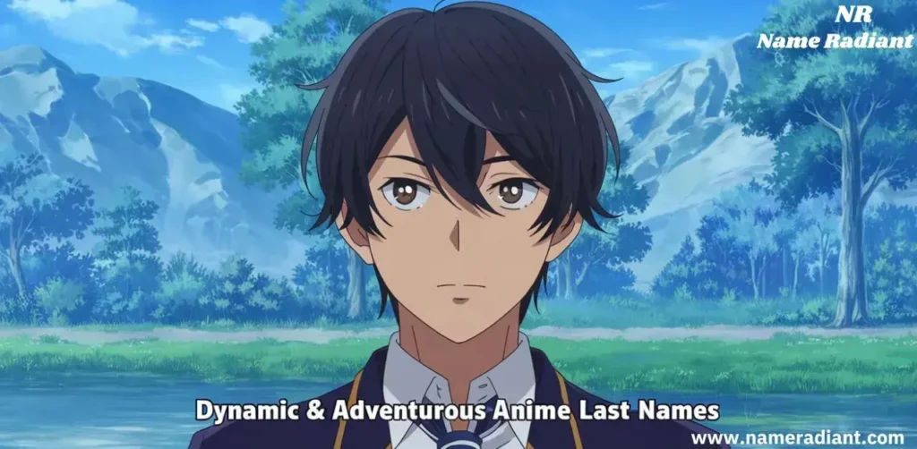 Dynamic & Adventurous Anime Last Names