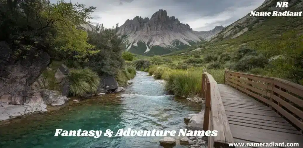 Fantasy & Adventure Names