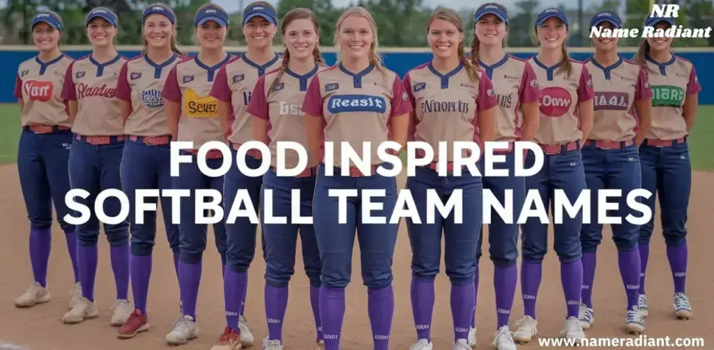 Food Inspired softball team names