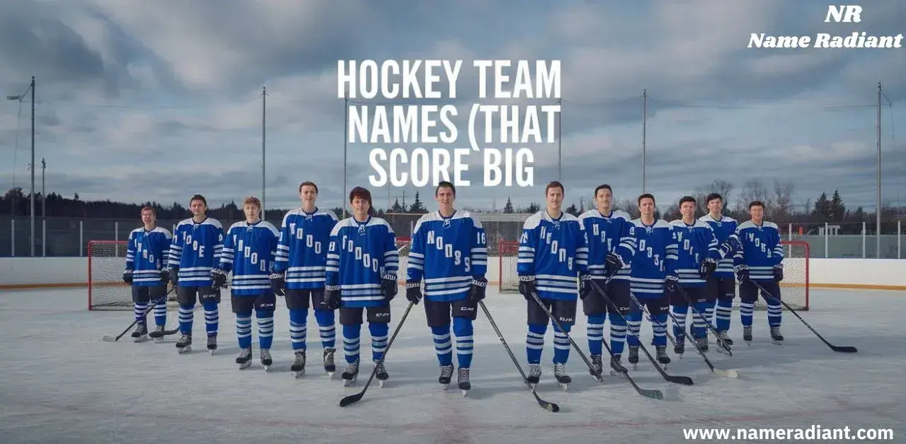 Hockey Team Names (190) That Score Big