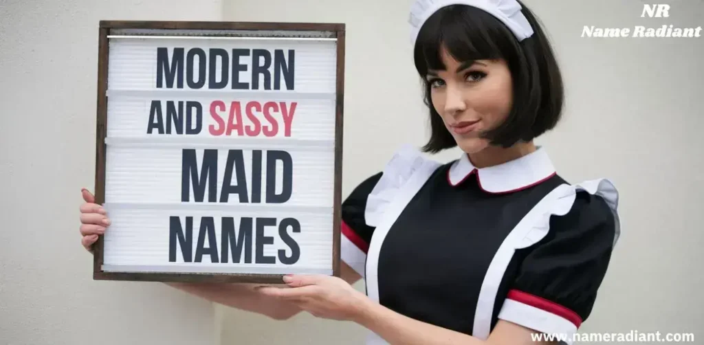 Modern and Sassy Maid Names