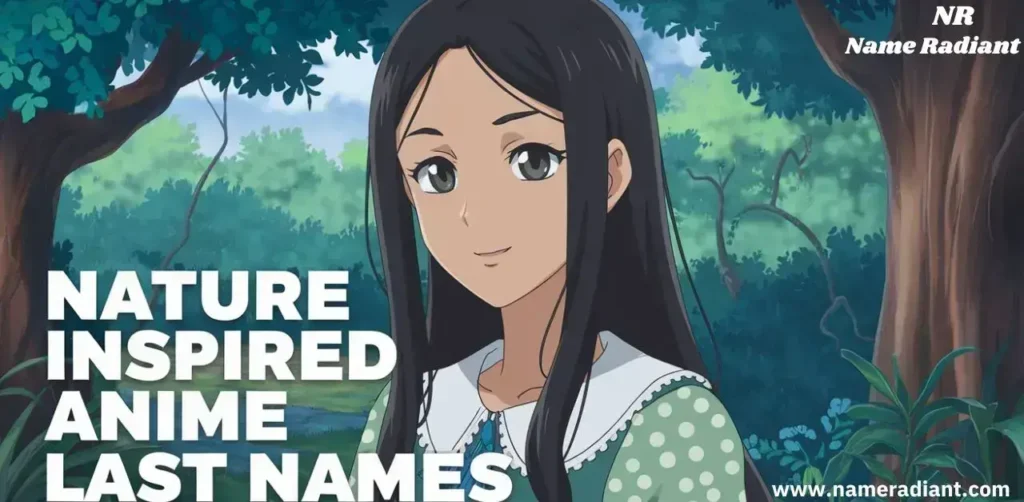 Nature Inspired Anime Last Names