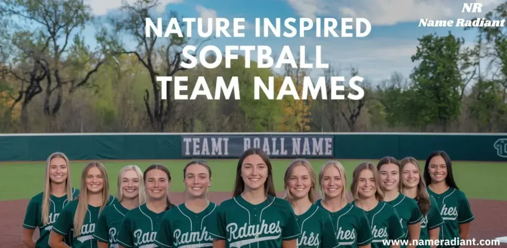 Nature Inspired softball team names