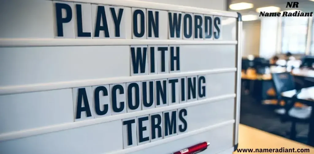 Creative Accounting Team Names That Are Unique and Funny