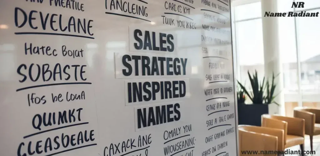 Sales Team Names to Close the Deal