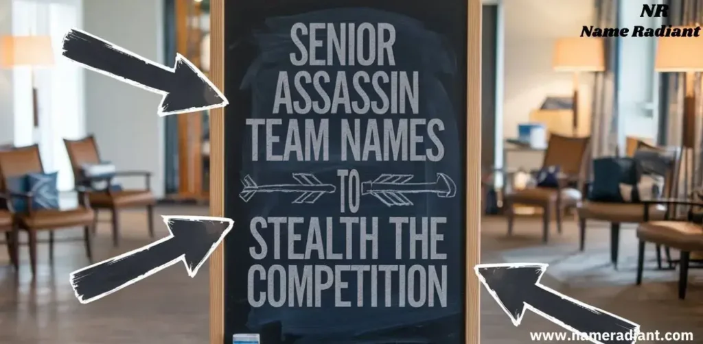 Senior Assassin Team Names to Stealth the Competition