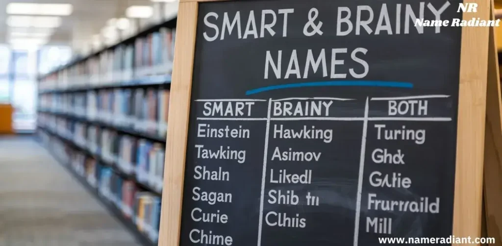 Smart & Brainy Names