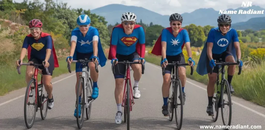 Superhero Themed Cycling Team Names