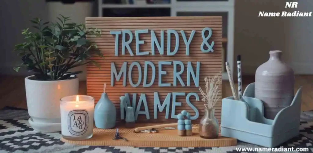 Trendy & Modern Names