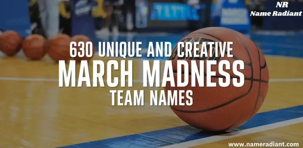 Unique And Creative March Madness Team Names