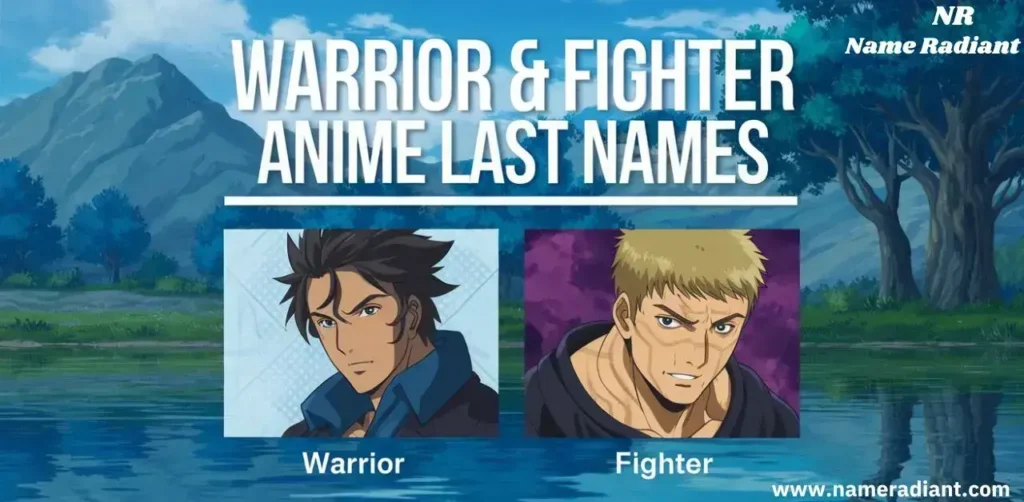 Warrior & Fighter Anime Last Names