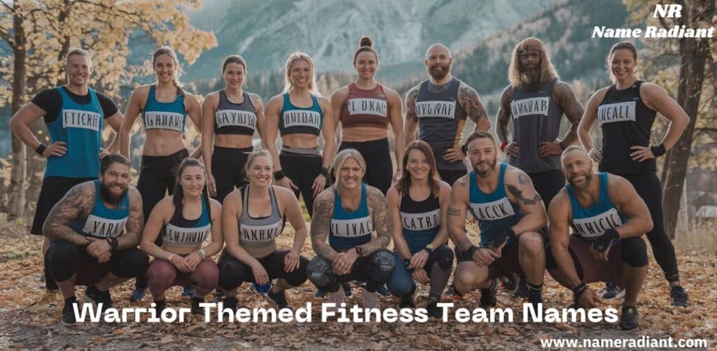 Warrior-Themed Fitness Team Names