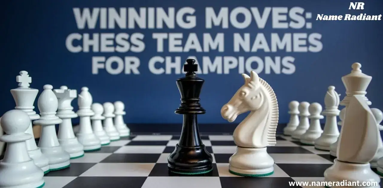 Winning Moves Chess Team Names for Champions