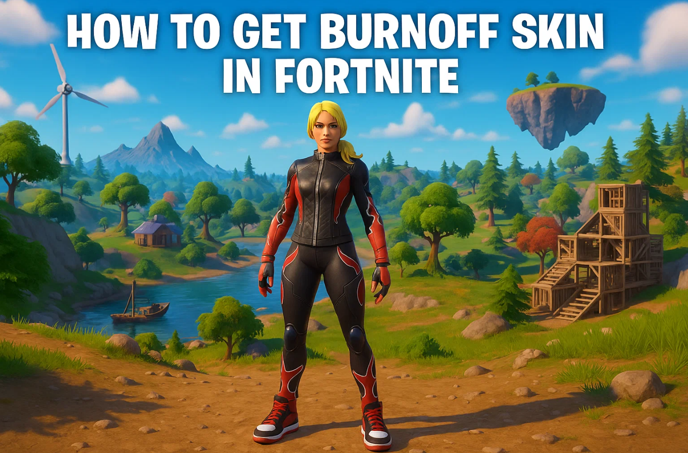 Burnoff Skin in Fortnite